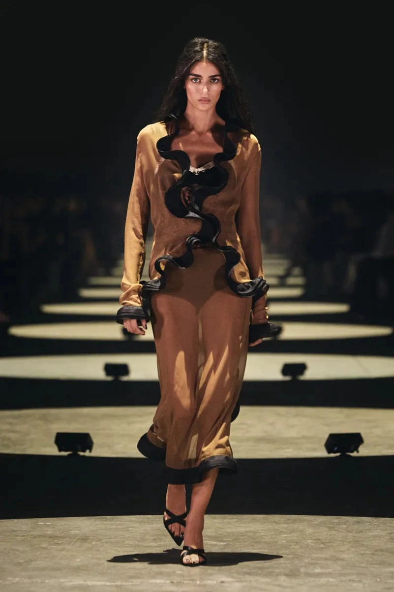 Khaite Spring 2027 Softens Up With Lingerie Dressing And Hand Embroidery