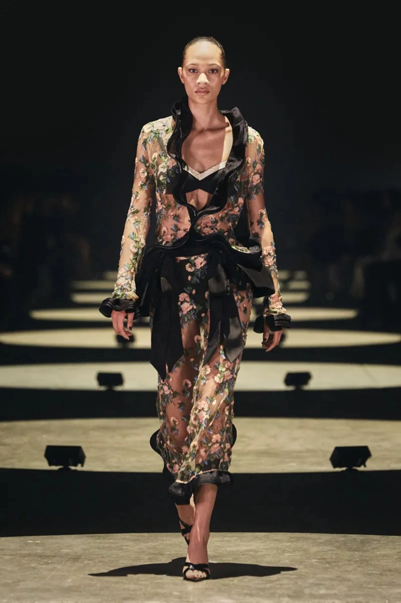 Khaite Spring 2027 Softens Up With Lingerie Dressing And Hand Embroidery