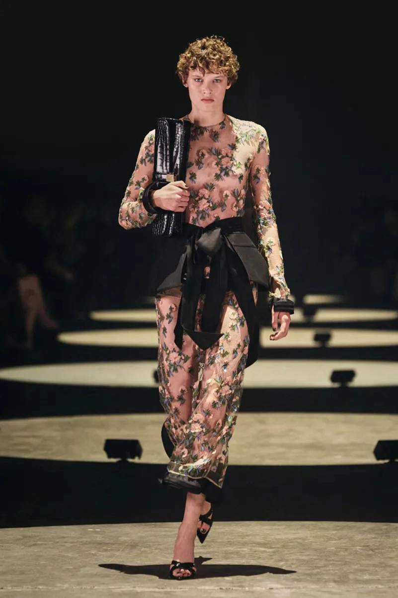 Khaite Spring 2027 Softens Up With Lingerie Dressing And Hand Embroidery