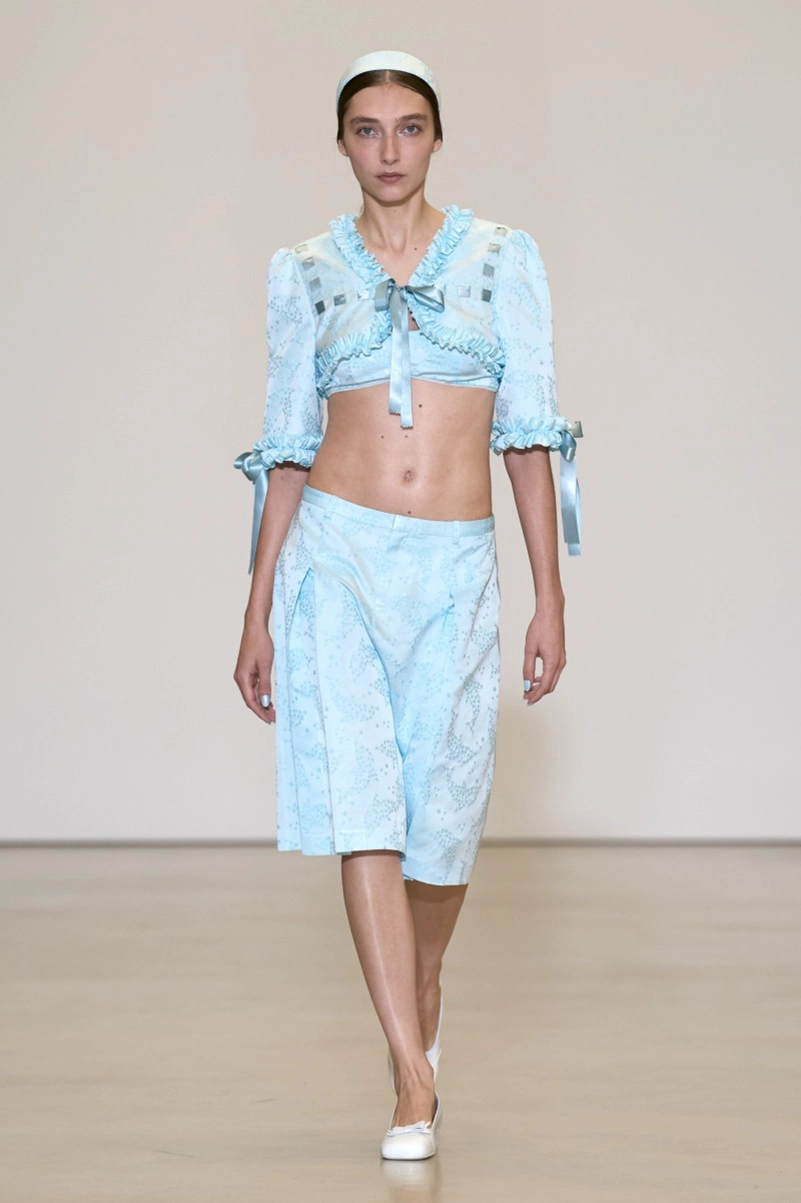 Sandy Liang Spring 2027 Gives Gorpcore A Girly Makeover