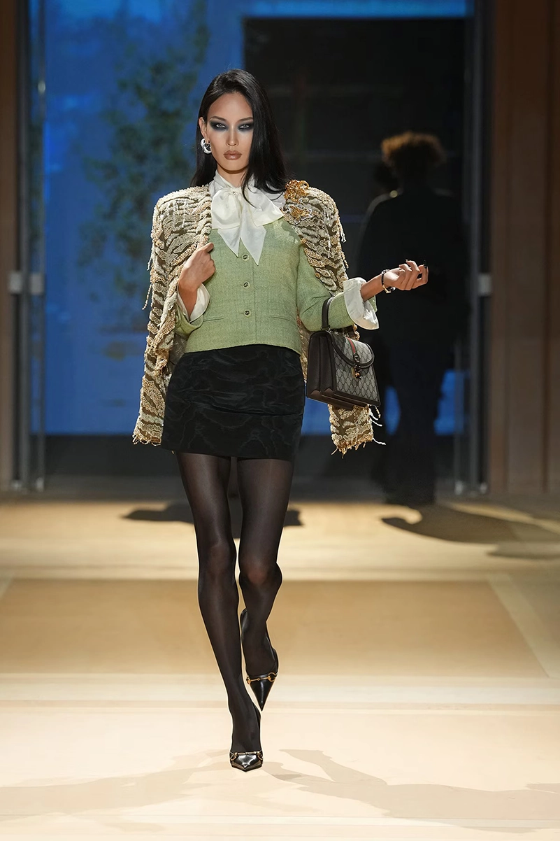Gucci Spring 2027 Gives Country-Club Dressing A Wild Side