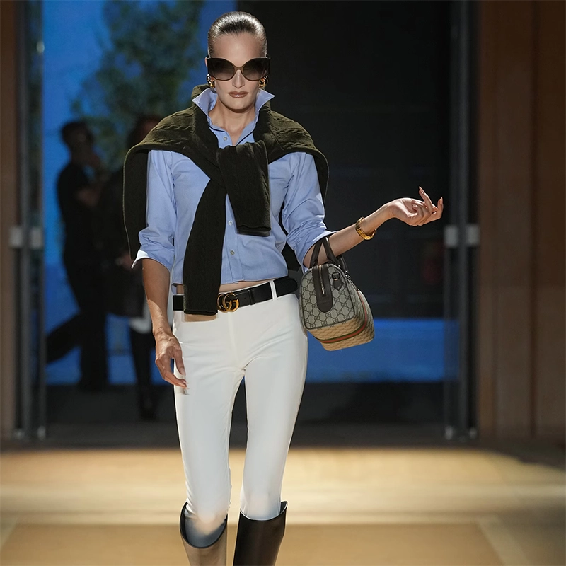 Gucci Spring 2027 Gives Country-Club Dressing A Wild Side