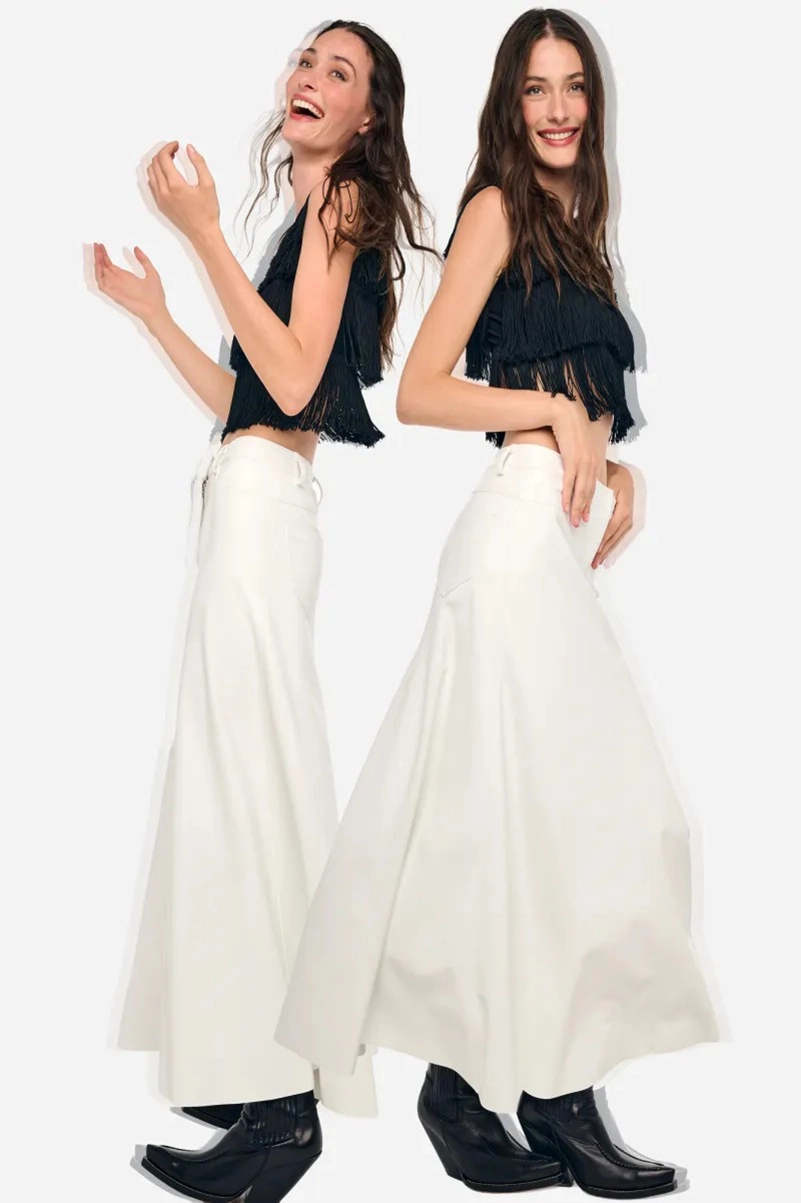 Norma Kamali Spring 2027 Mixes Tracksuits, Denim And Cutout Dressing