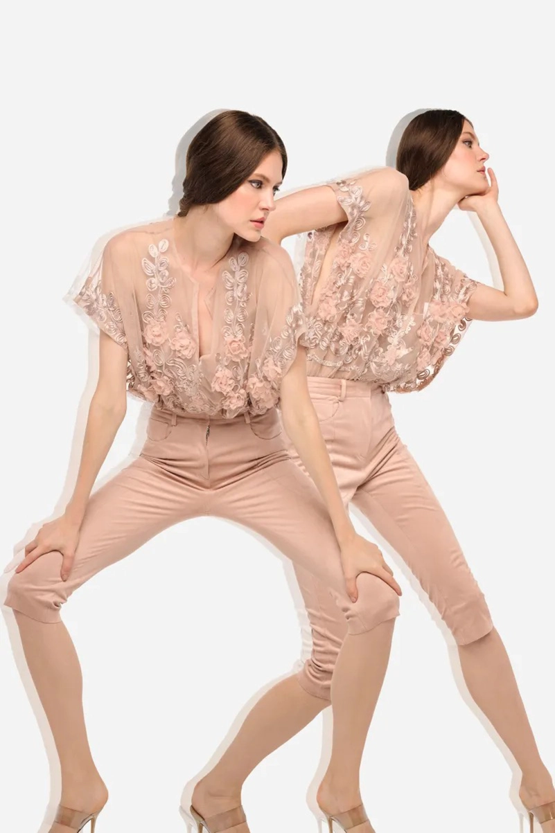 Norma Kamali Spring 2027 Mixes Tracksuits, Denim And Cutout Dressing