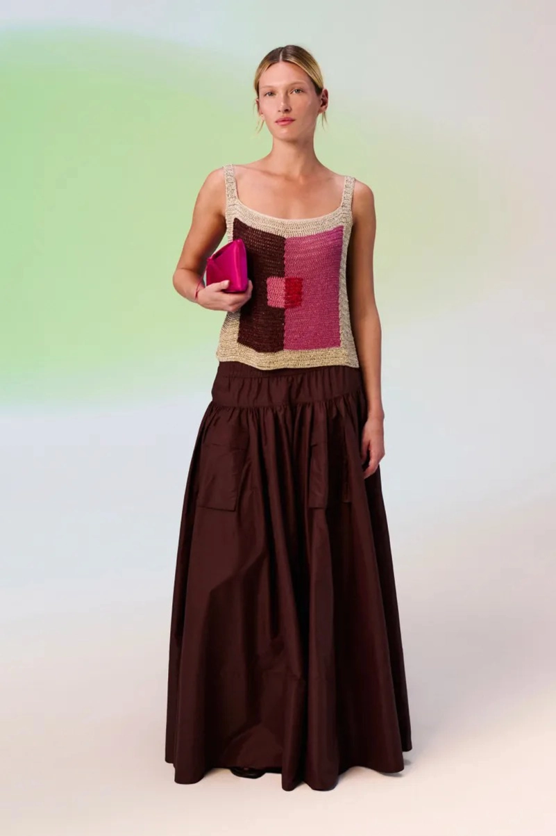 Staud’s Spring 2027 Collection Is An Eclectic Take On Relaxed Glamour