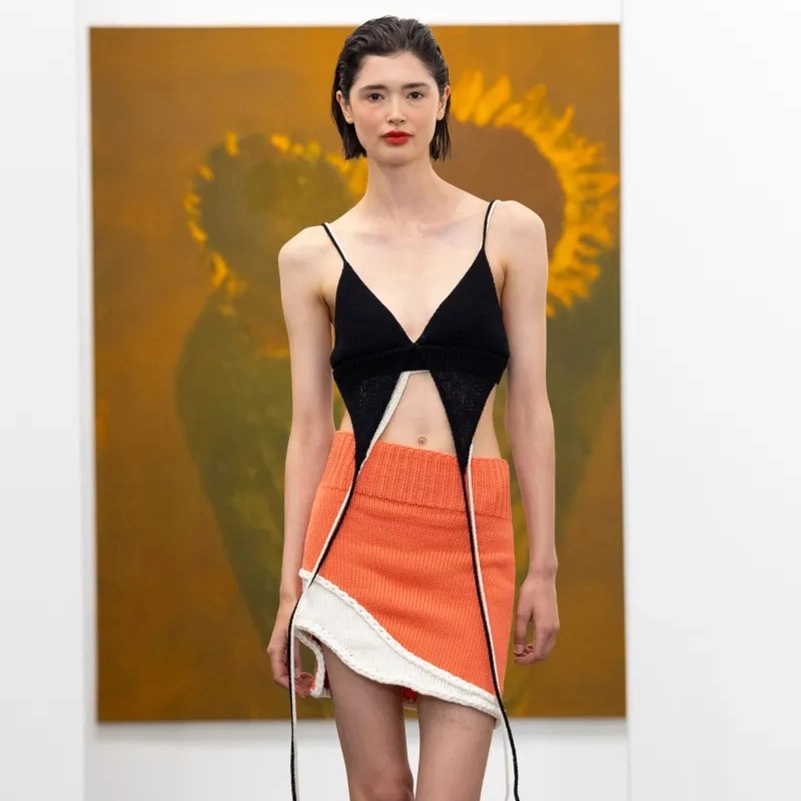 Aisling Camps Spring 2027 Takes Knitwear Down To Its Last Threads