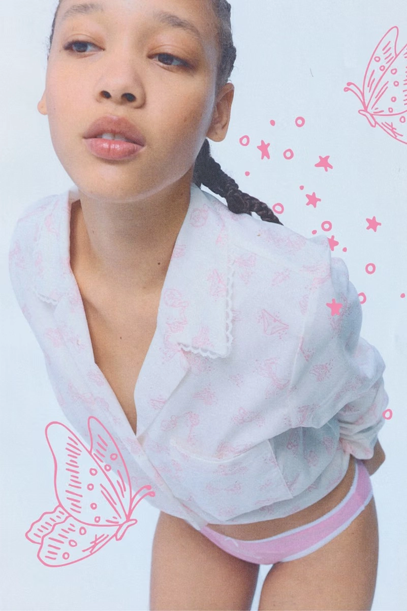 Cou Cou X Sandy Liang Puts Bows, Books And Pajamas In The Same Story
