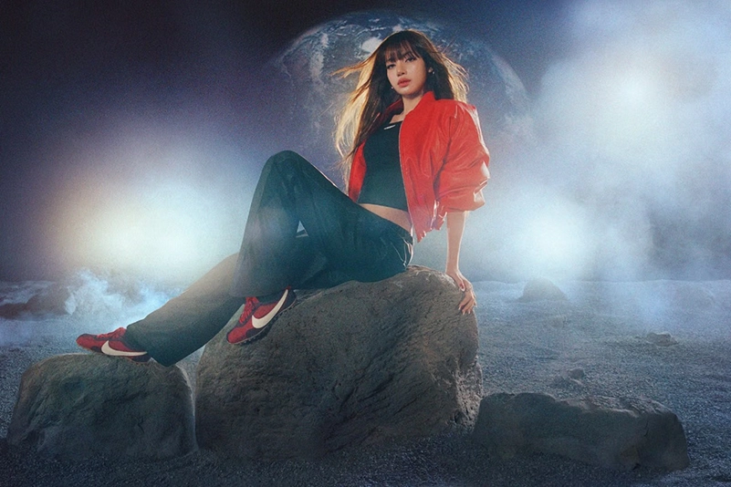Lisa Takes Nike’s Red Moon Shoe On A Lunar Mission