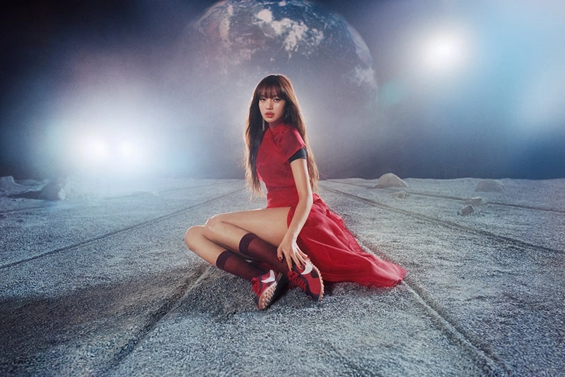 Lisa Takes Nike’s Red Moon Shoe On A Lunar Mission