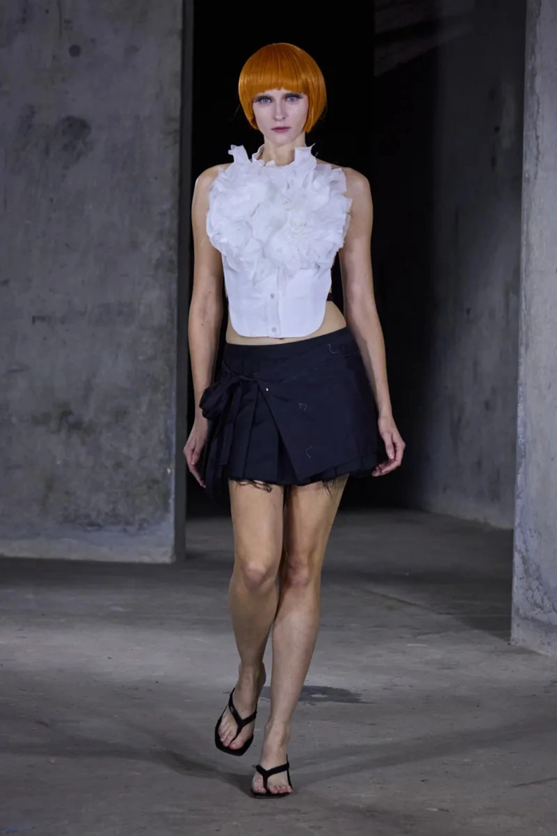 Natasha Zinko Makes Getting Dressed A Public Affair For Spring 2027