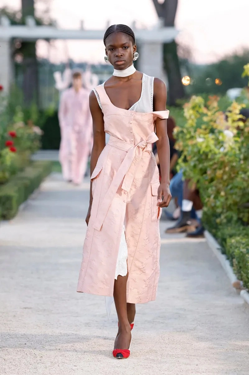 Palomo Spring 2027 Goes Big On Feathers And Barely There Utility Sets