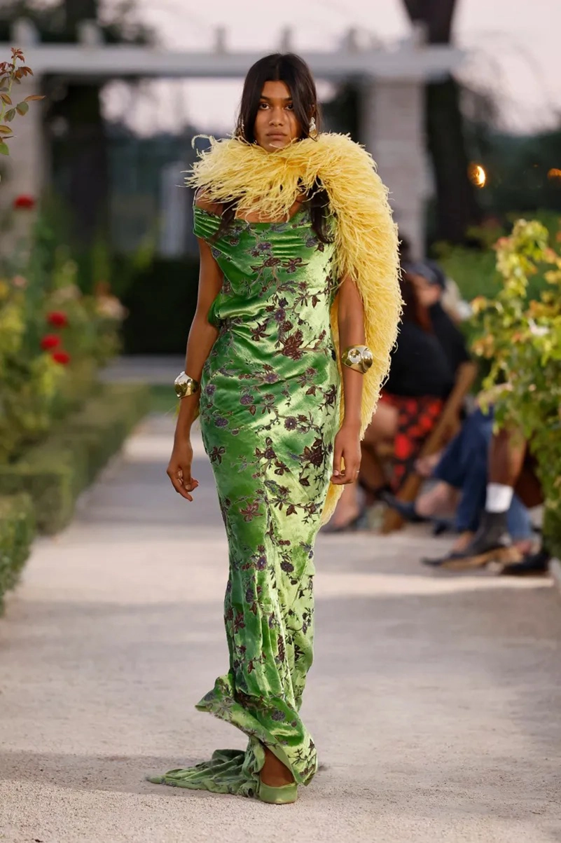 Palomo Spring 2027 Goes Big On Feathers And Barely There Utility Sets