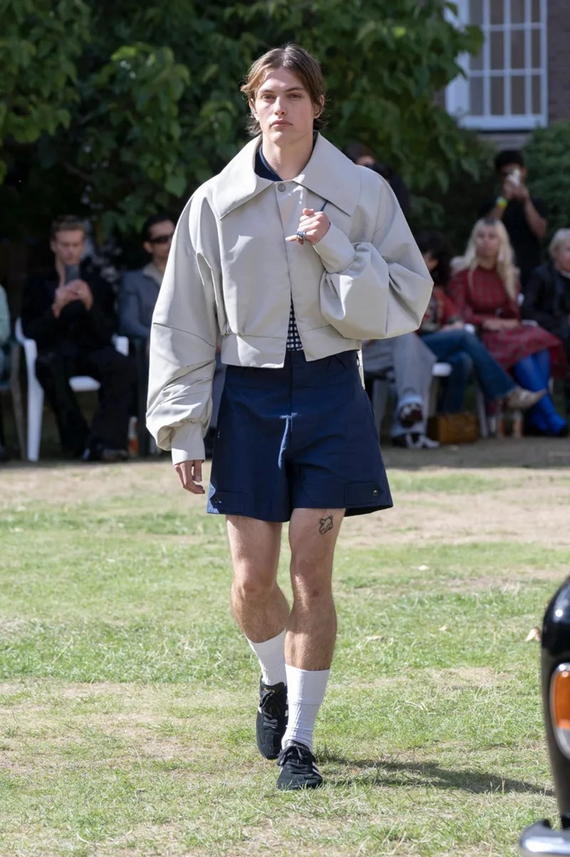 Maximilian Raynor Spring 2027 Gives British Sportswear A Ribbon-Filled Makeover
