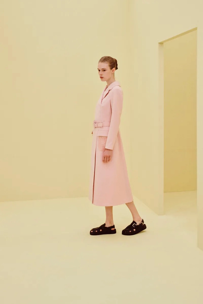Emilia Wickstead Spring 2027 Softens Up With Blurred Florals And Frayed Tweed