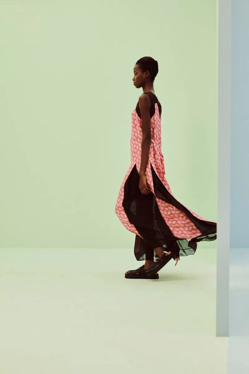 Emilia Wickstead Spring 2027 Softens Up With Blurred Florals And Frayed Tweed