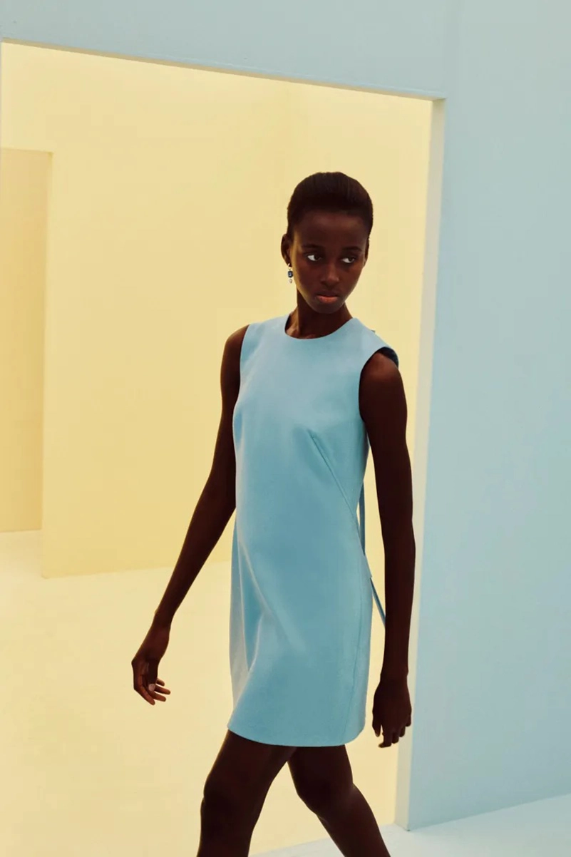 Emilia Wickstead Spring 2027 Softens Up With Blurred Florals And Frayed Tweed