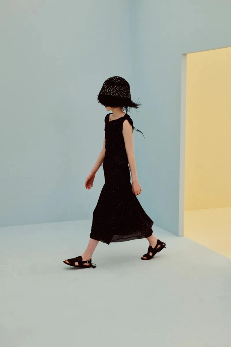 Emilia Wickstead Spring 2027 Softens Up With Blurred Florals And Frayed Tweed