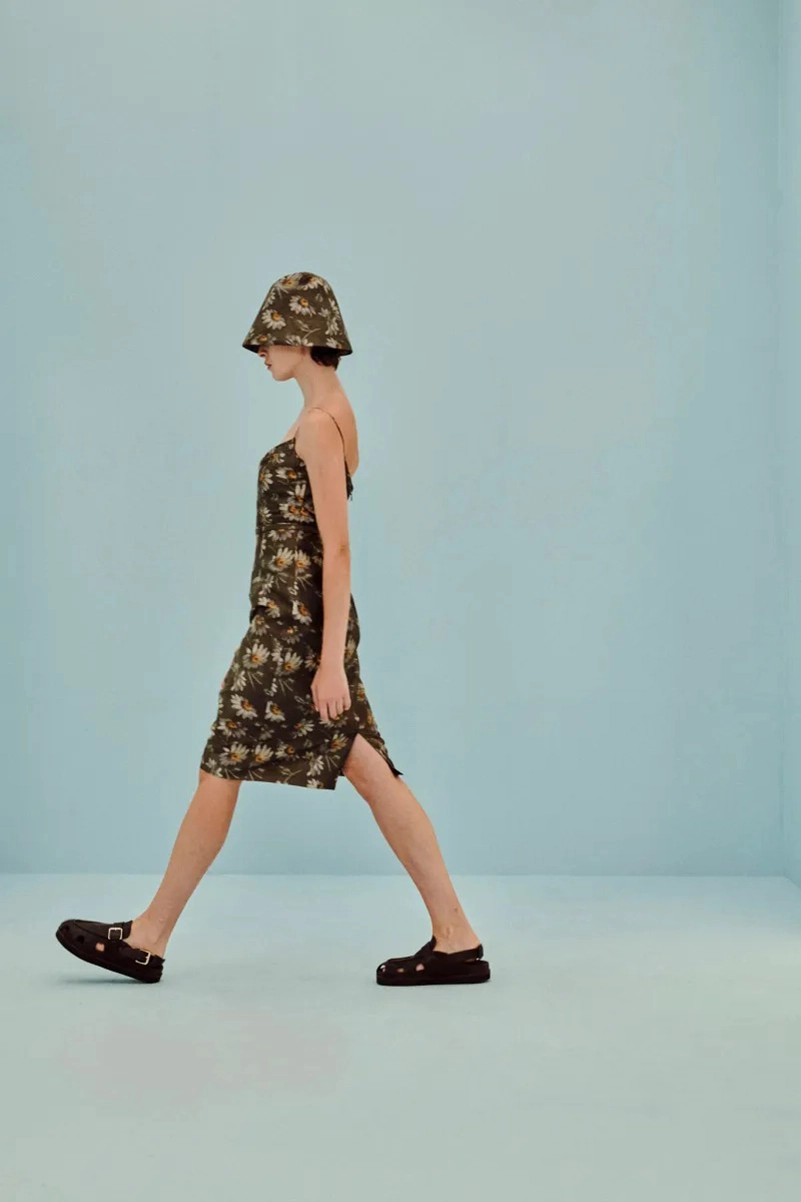 Emilia Wickstead Spring 2027 Softens Up With Blurred Florals And Frayed Tweed