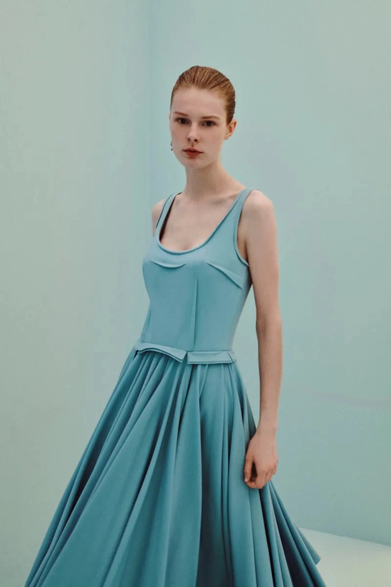Emilia Wickstead Spring 2027 Softens Up With Blurred Florals And Frayed Tweed