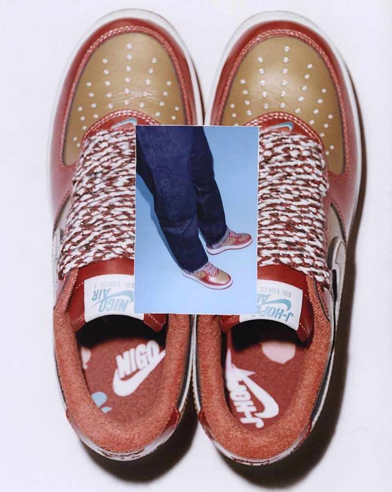 J-Hope’s Nike Air Force 1 With Nigo Is Big On Color And Personal Details