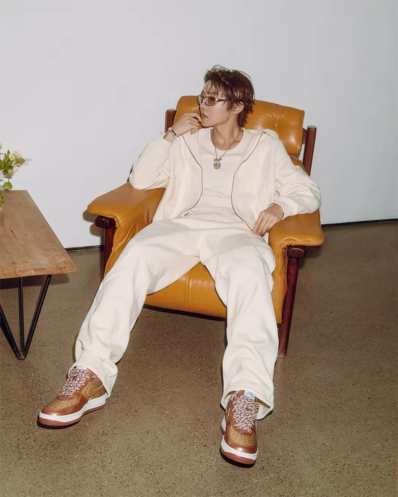 J-Hope’s Nike Air Force 1 With Nigo Is Big On Color And Personal Details