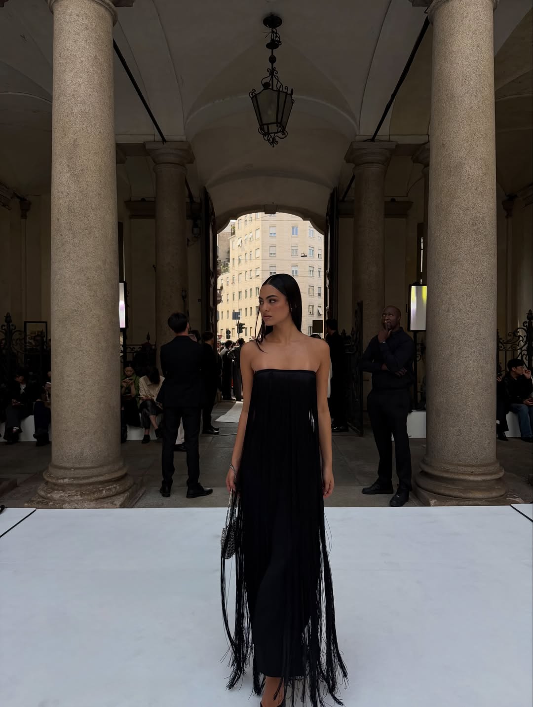 Opera Aesthetic Fringe Dress