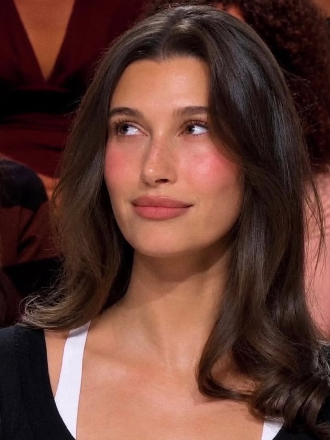 Hailey Bieber's French Show Makeup