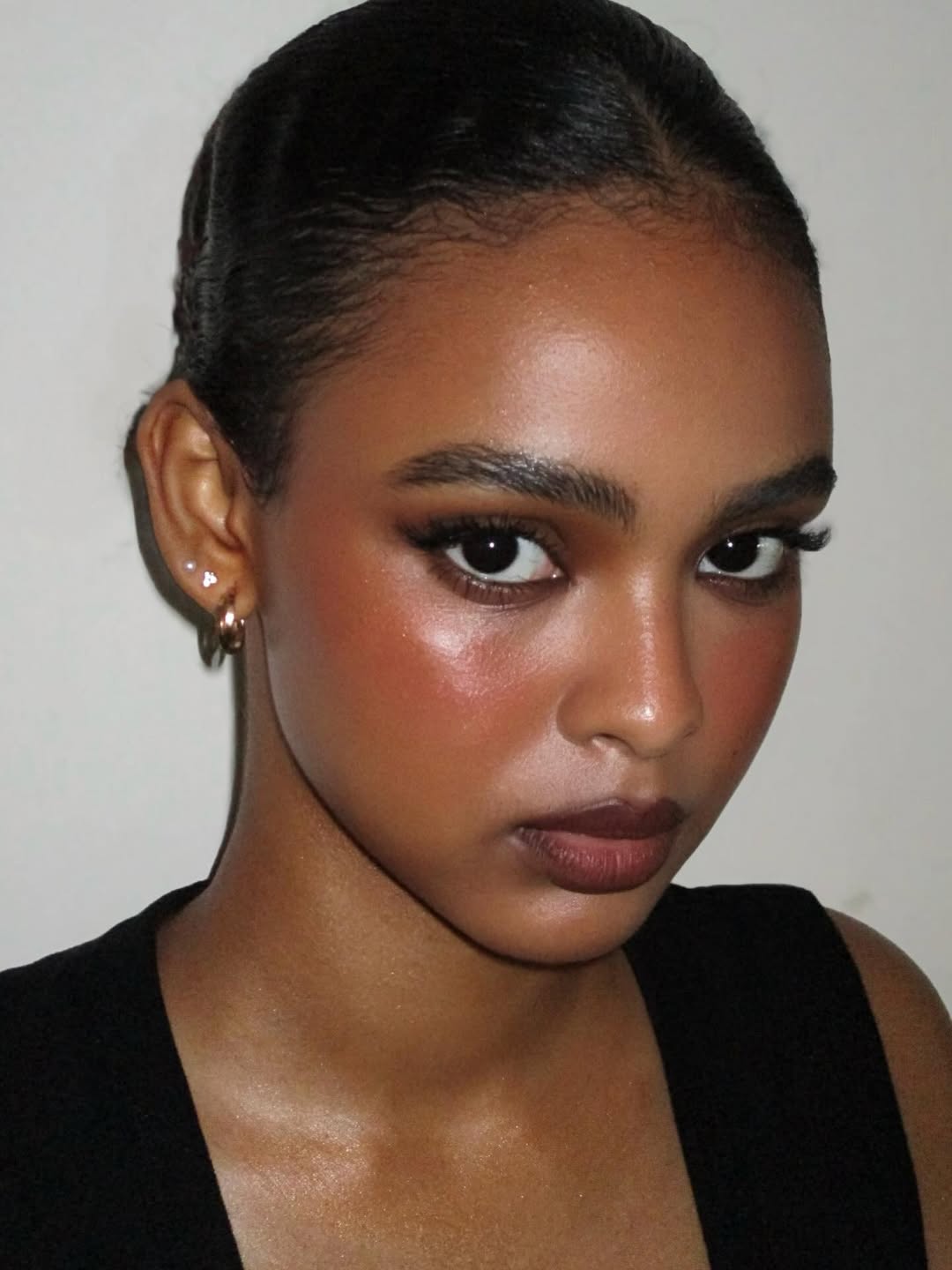 Chocolate Brown Lips