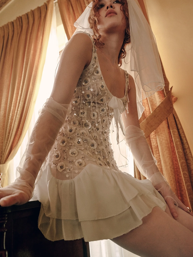 For Love & Lemons Brings Victorian Romance To Fall 2026 Bridalwear