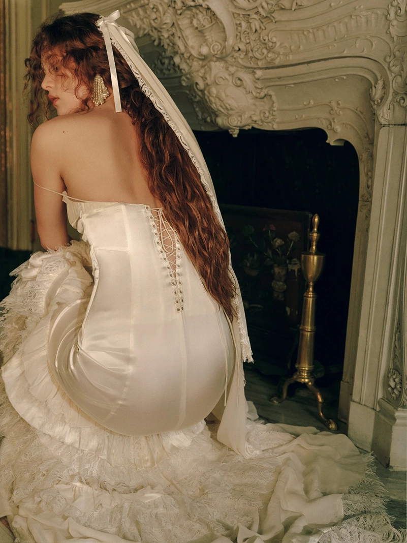 For Love & Lemons Brings Victorian Romance To Fall 2026 Bridalwear