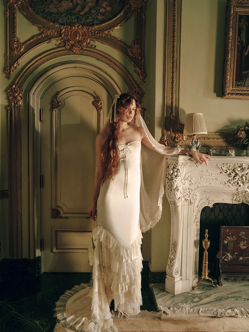 For Love & Lemons Brings Victorian Romance To Fall 2026 Bridalwear