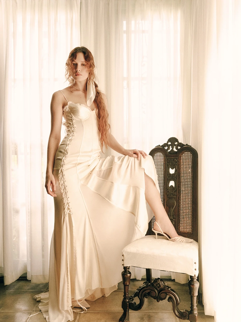 For Love & Lemons Brings Victorian Romance To Fall 2026 Bridalwear