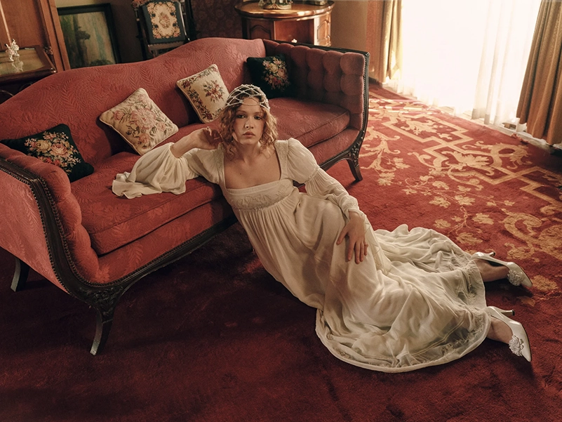 For Love & Lemons Brings Victorian Romance To Fall 2026 Bridalwear