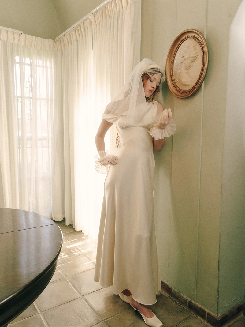 For Love & Lemons Brings Victorian Romance To Fall 2026 Bridalwear
