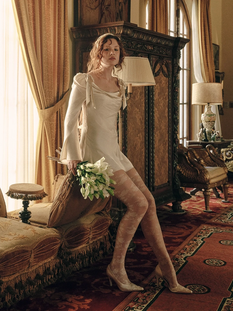 For Love & Lemons Brings Victorian Romance To Fall 2026 Bridalwear
