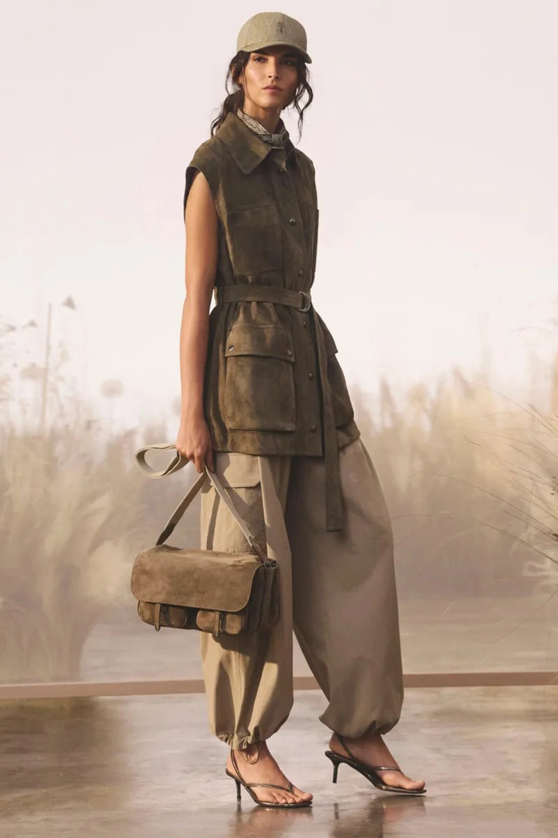 Brunello Cucinelli Spring 2027 Is All About Texture & Relaxed Silhouettes