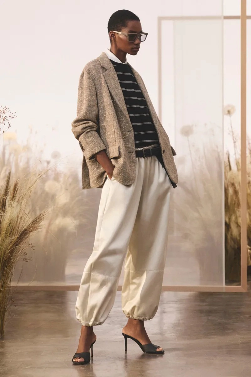 Brunello Cucinelli Spring 2027 Is All About Texture & Relaxed Silhouettes