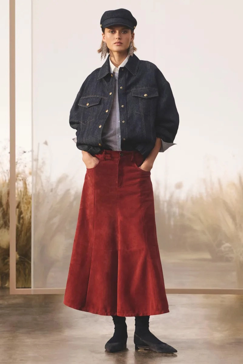 Brunello Cucinelli Spring 2027 Is All About Texture & Relaxed Silhouettes