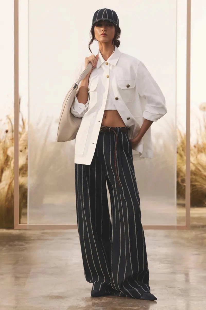 Brunello Cucinelli Spring 2027 Is All About Texture & Relaxed Silhouettes