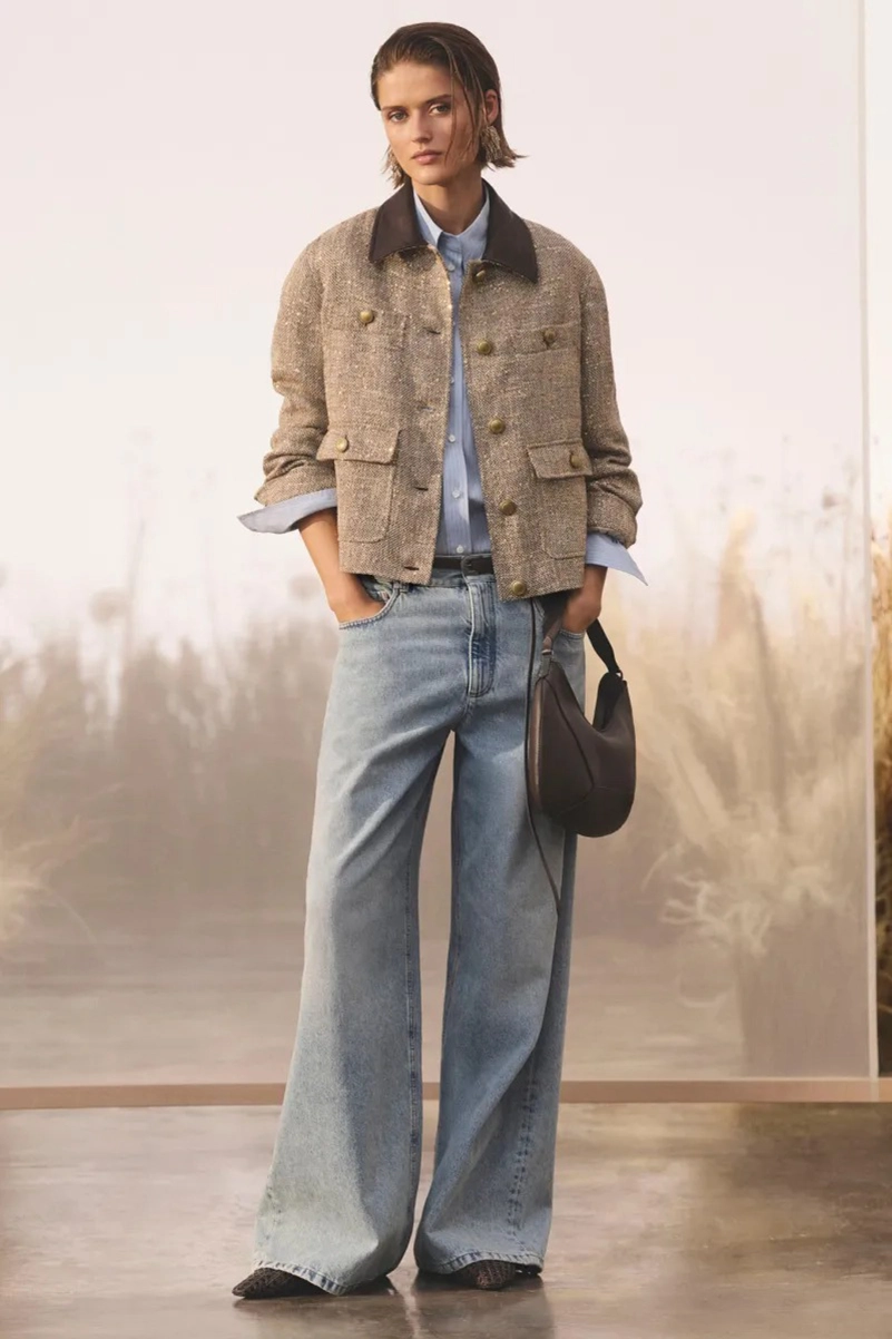 Brunello Cucinelli Spring 2027 Is All About Texture & Relaxed Silhouettes