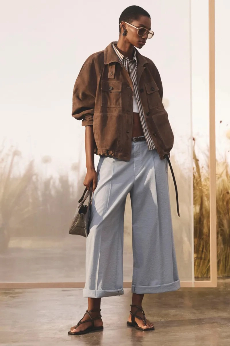 Brunello Cucinelli Spring 2027 Is All About Texture & Relaxed Silhouettes