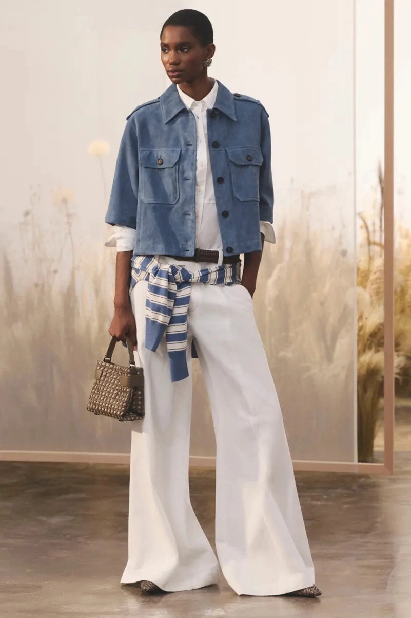 Brunello Cucinelli Spring 2027 Is All About Texture & Relaxed Silhouettes