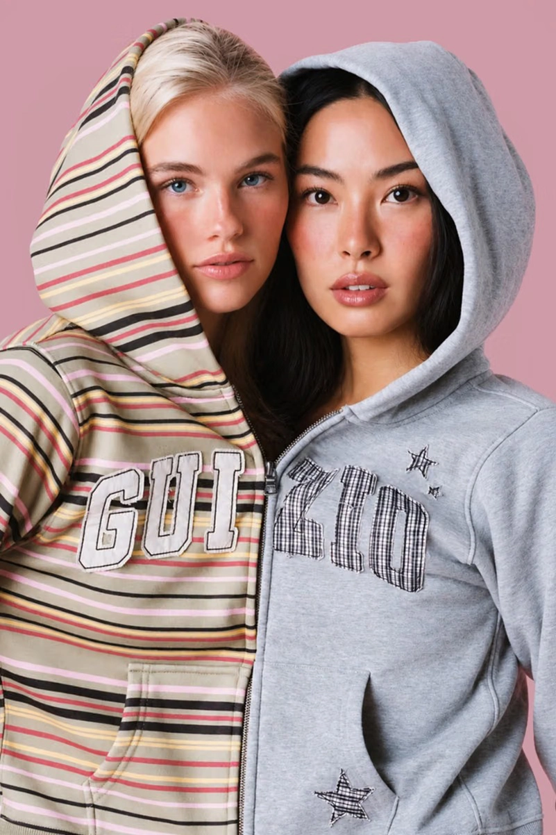 Guizio Brings Striped Sweaters and Cozy Knits to Its With Love Collection