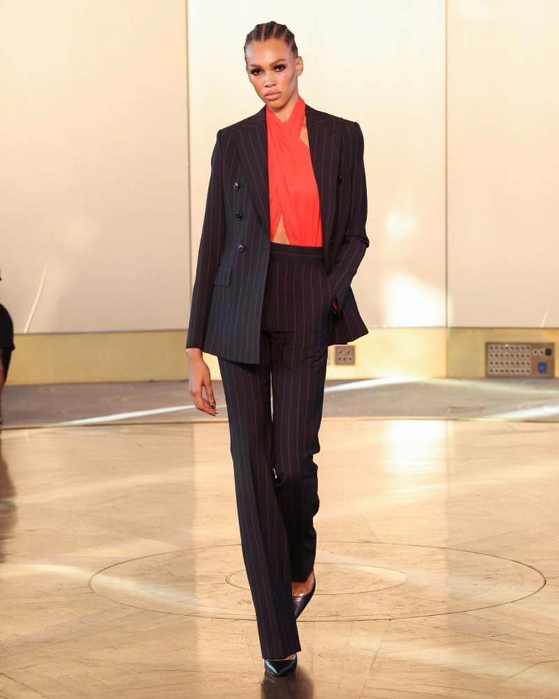 Sergio Hudson Spring 2027 Gives Bond Glamour A Tailored Twist