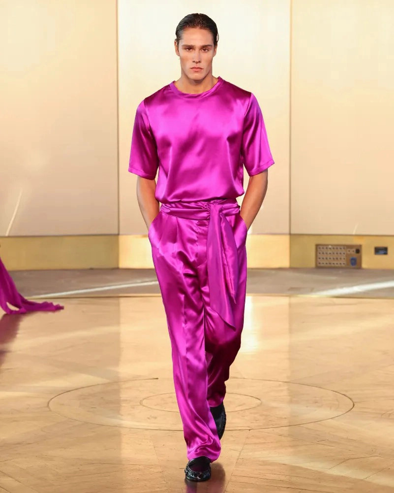 Sergio Hudson Spring 2027 Gives Bond Glamour A Tailored Twist