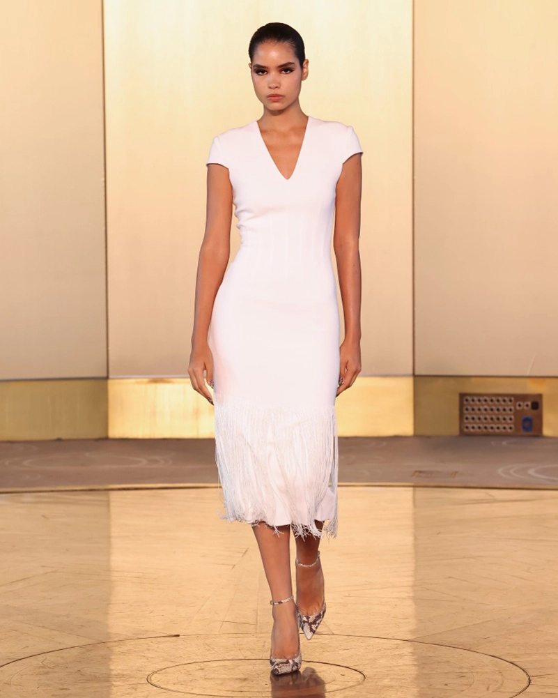 Sergio Hudson Spring 2027 Gives Bond Glamour A Tailored Twist