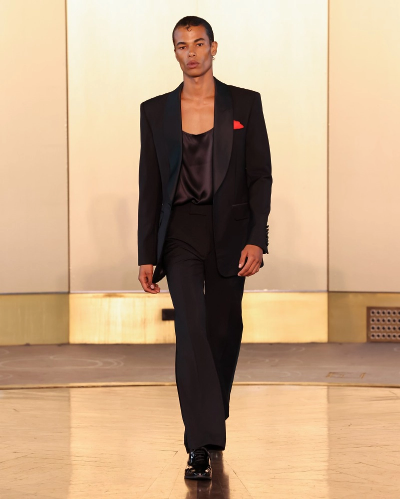 Sergio Hudson Spring 2027 Gives Bond Glamour A Tailored Twist