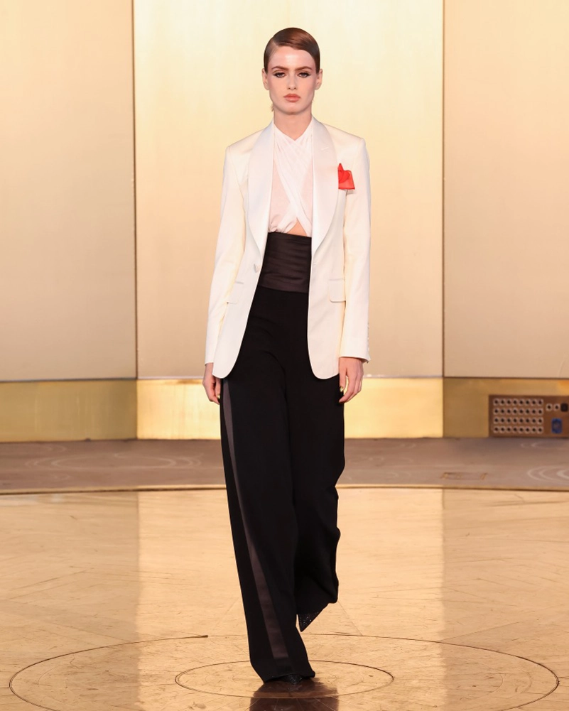 Sergio Hudson Spring 2027 Gives Bond Glamour A Tailored Twist
